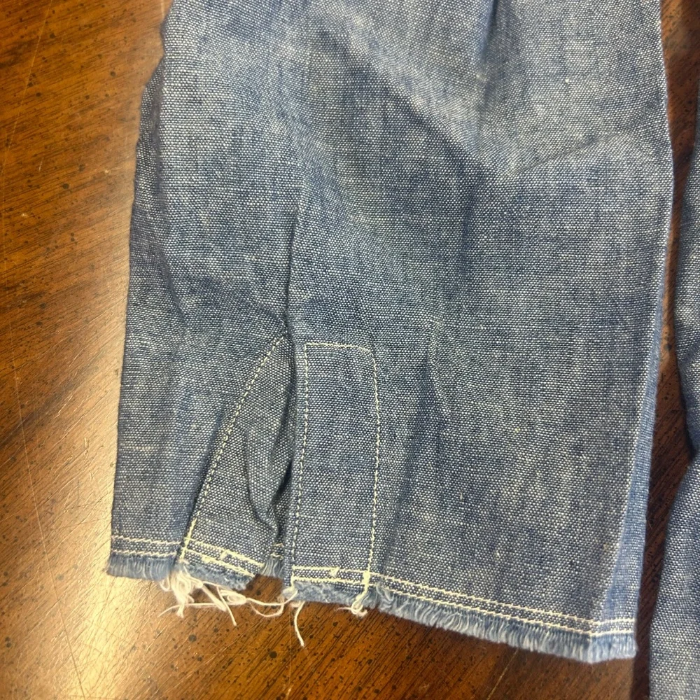 Orslow chambray shirt tunic size 1 - Picture 4 of 7